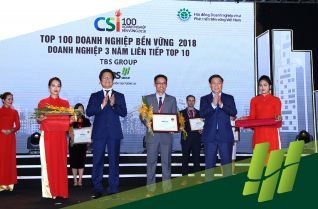TBS GROUP – Three consecutive years of TOP 10 Vietnam Sustainable Enterprise