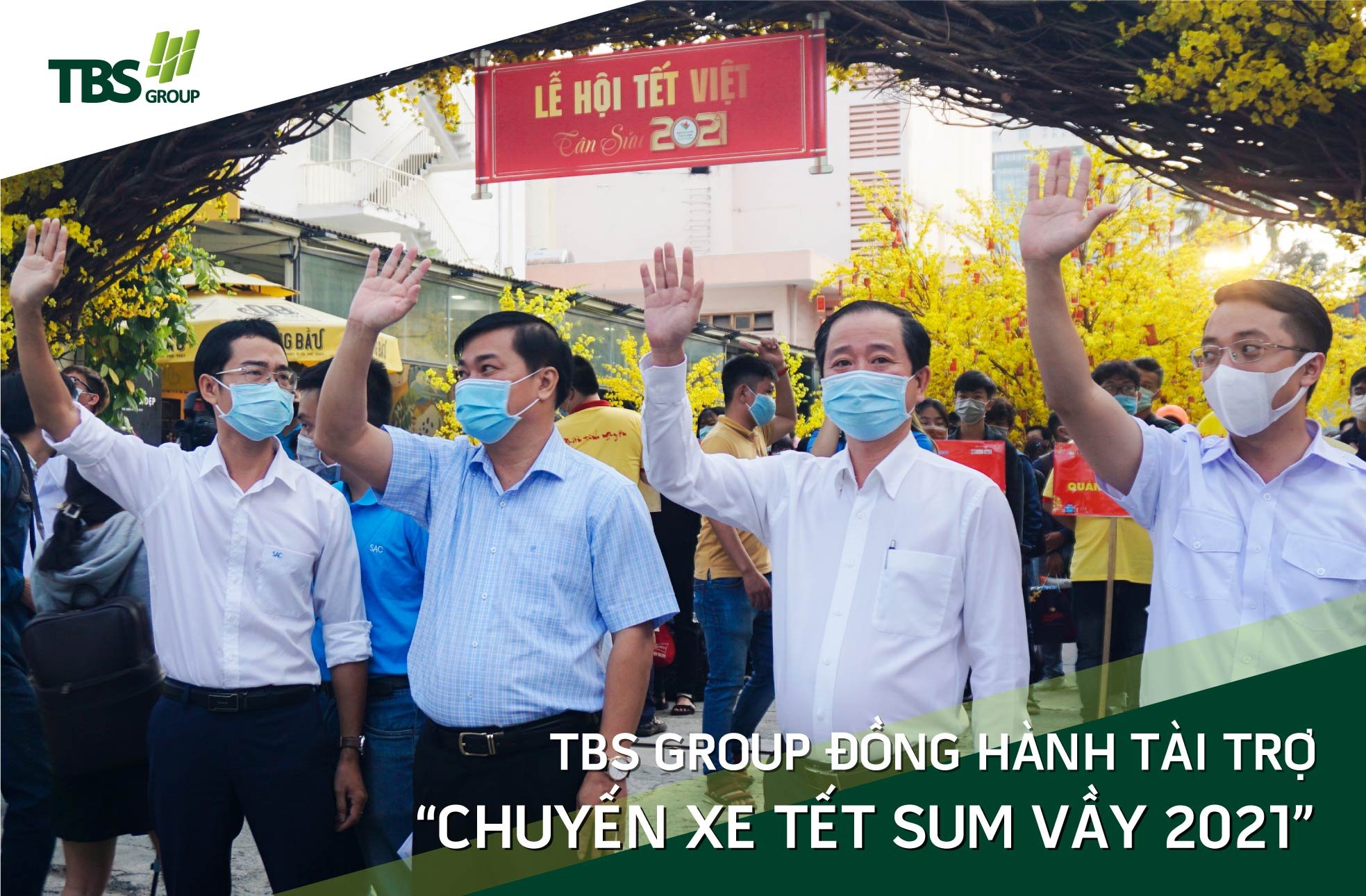 TBS Group & TBS Land đồng hành mang “Tết Sum Vầy” cho 2.000 sinh viên nghèo miền Trung